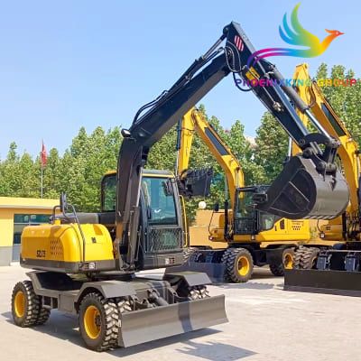 FX155 Wheeled Excavator Will Sent to Bolivia