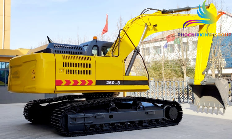crawler mounted excavator