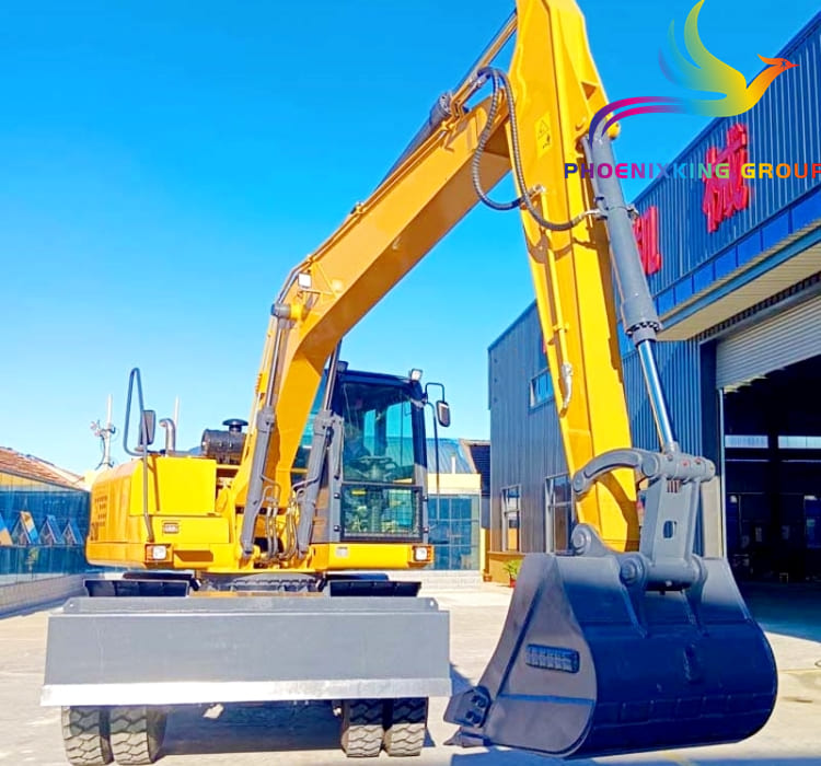180 Atlas Wheel Excavator Rubber Duck | Backhoe Wheel Mounted in Costa Rica