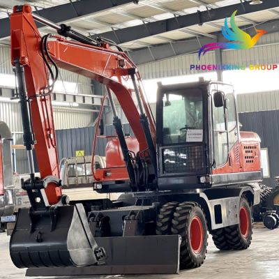 Best Rubber Tire Excavator 