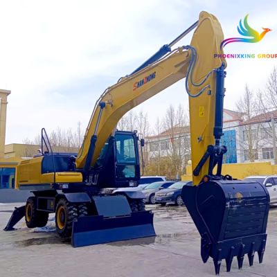 FX 8T Wheeled Excavator Rubber 
