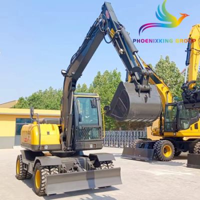 FX SZL75 Wheel Excavator Transport